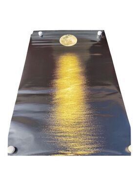 Reflection Full Moon Moonlight over Water Waves Poster 2’x3’